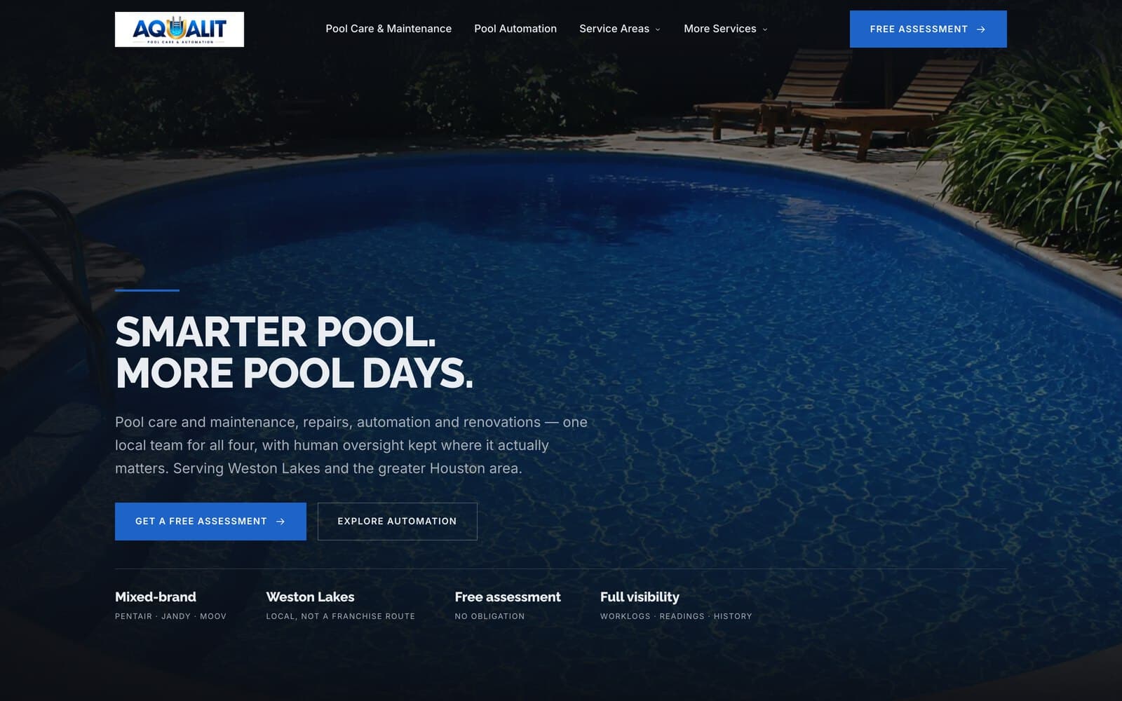 AquaLit Pools — Service Platform + AI